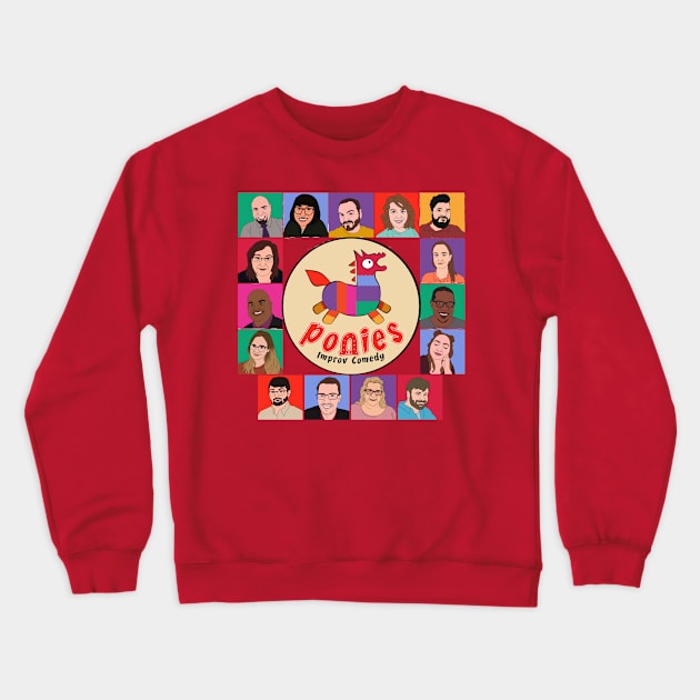 Ponies Team 2022 Crewneck Sweatshirt by BriarPatch512